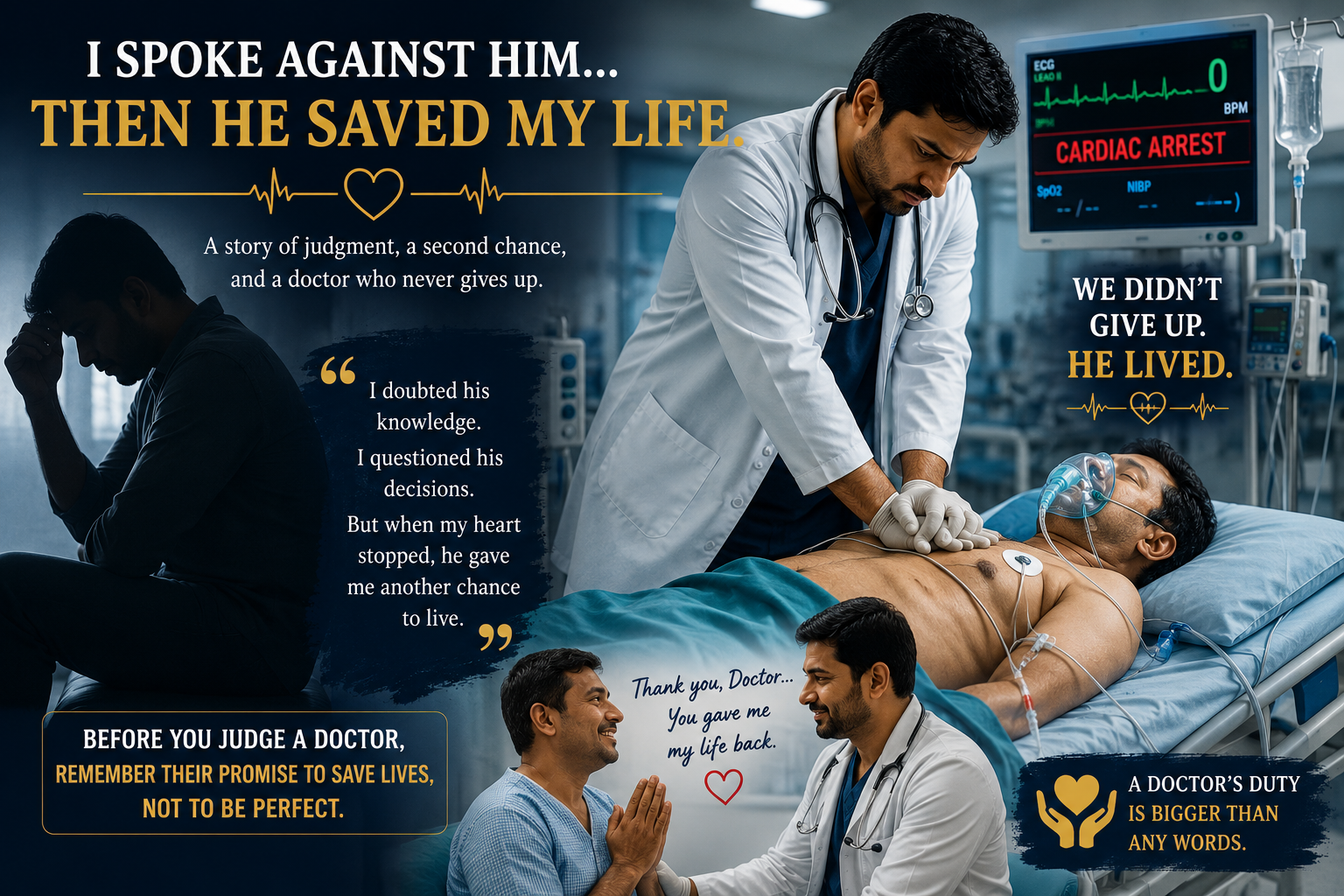 The Doctor I Once Spoke Against Became the Doctor Who Saved My Life
