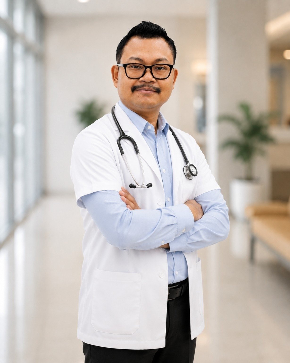 Professional portrait of Dr. Sachin Swargiary