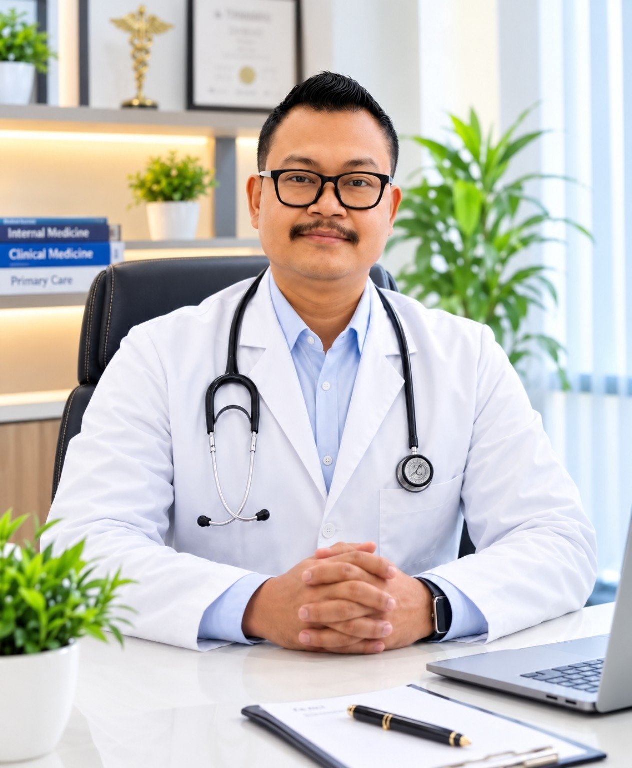 Professional portrait of Dr. Sachin Swargiary