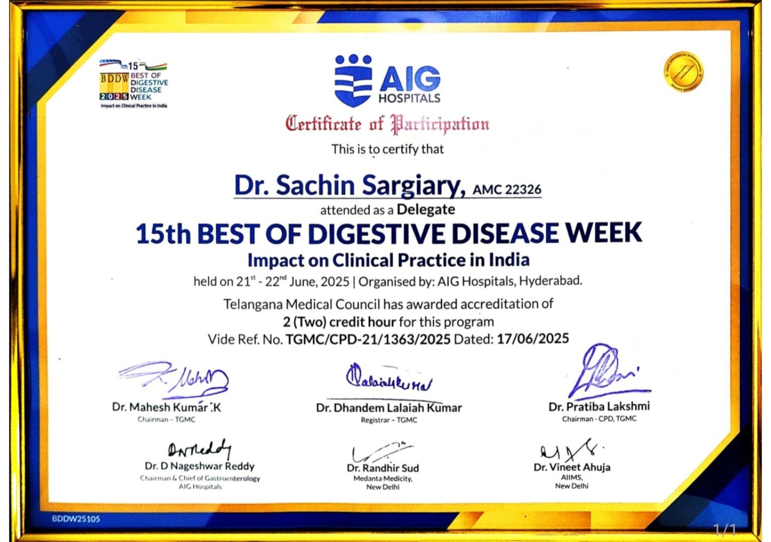 15th Best of Digestive Disease Week