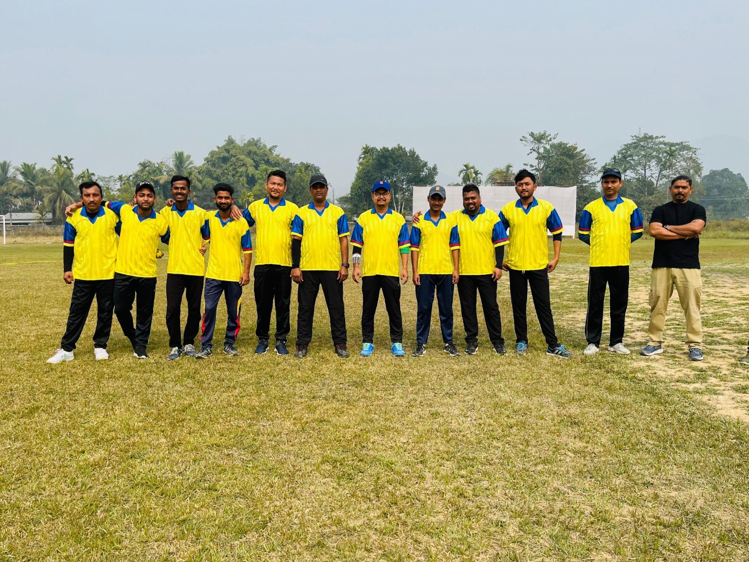 On the Cricket Field