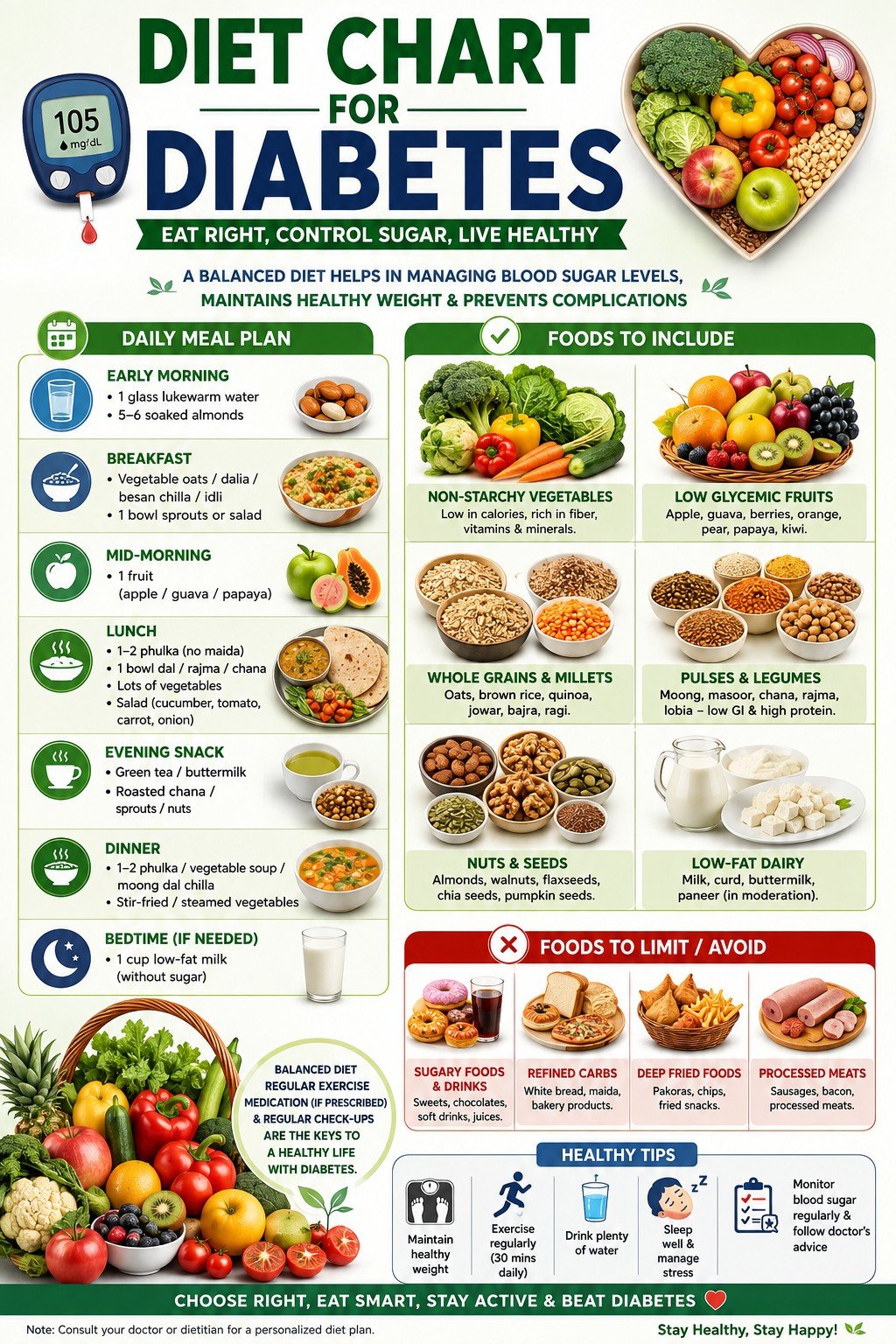 Diabetes — Dietary Advice