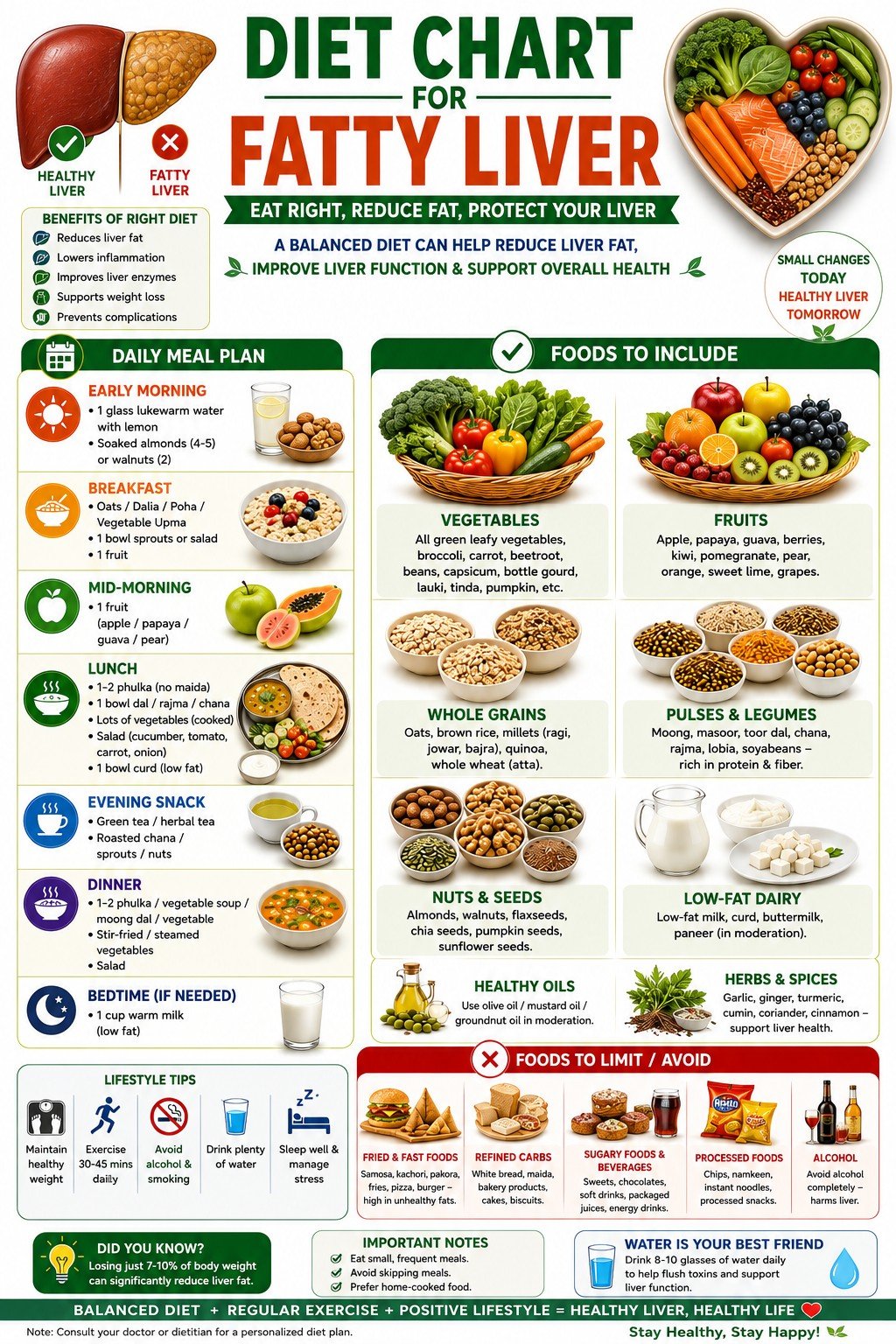 Fatty Liver — Dietary Advice