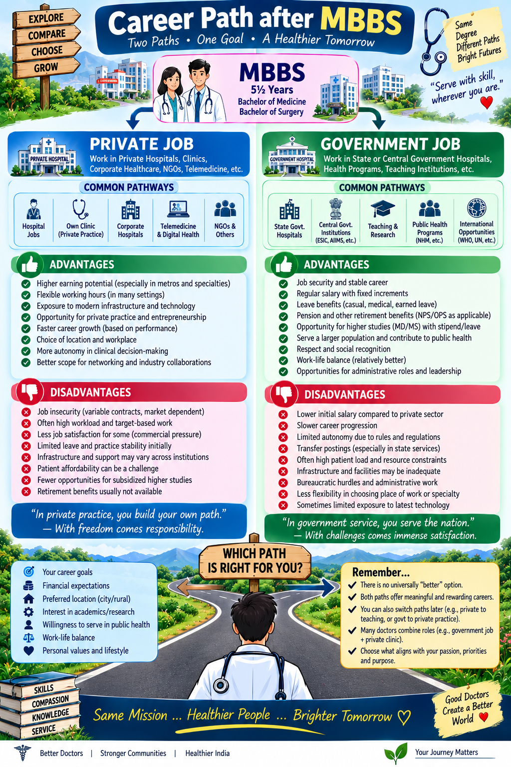 Private vs Government Job